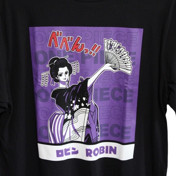 One Piece Robin Graphic T Mens Medium - Picture 4 of 5